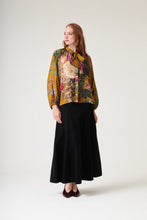 Load image into Gallery viewer, One Hundred Stars Tpbprigol PRIMULA GOLD PUSSY BOW BLOUSE
