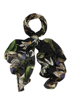 Load image into Gallery viewer, One Hundred Stars Scarorcblk ORCHID BLACK SCARF

