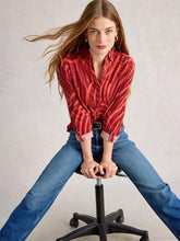 Load image into Gallery viewer, White Stuff 444663 ANNIE PRINTED SPARKLE SHIRT
