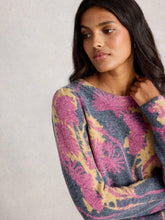 Load image into Gallery viewer, White Stuff 444655 JODIE PRINTED FOIL JUMPER
