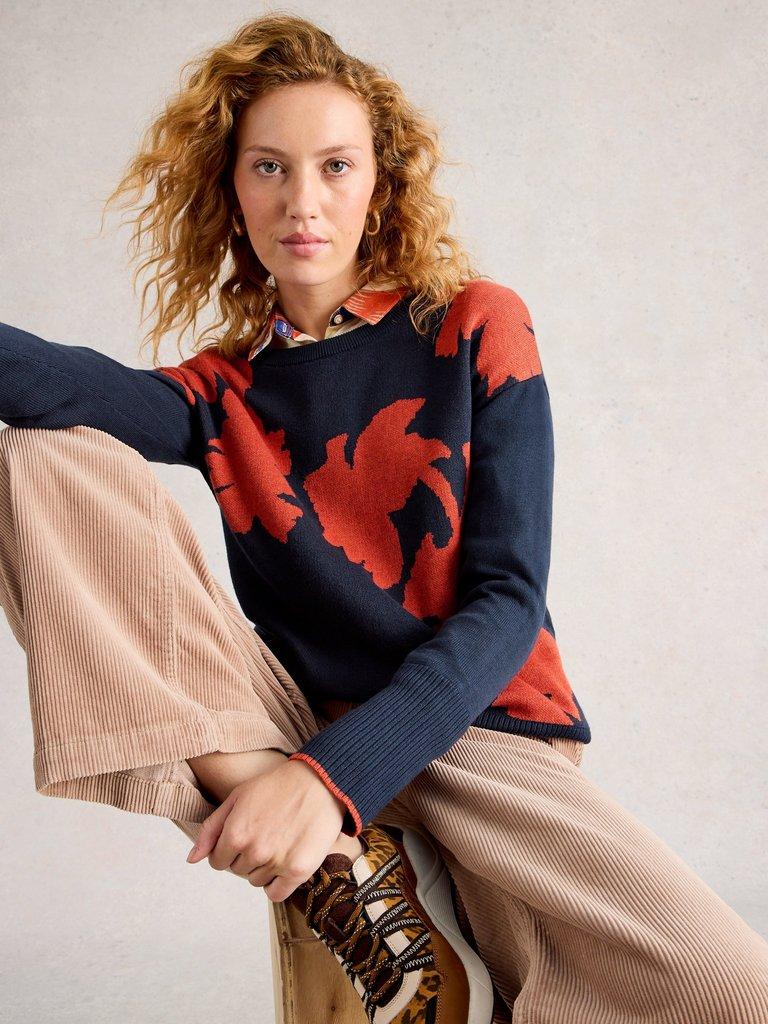 White Stuff 443033 OLIVE FLORAL JUMPER