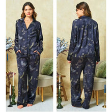 Load image into Gallery viewer, Hope And Ivy Menah CELESTIAL SATIN PJ SET

