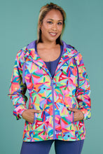 Load image into Gallery viewer, Wilderly Wear Clr--Rda RAINBOW DASIES RAINCOAT
