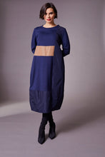Load image into Gallery viewer, Peruzzi W23159 TAFFETA TRIM DRESS
