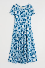 Load image into Gallery viewer, Seasalt B-Wm32710-35374 S/S Veronica Dress Torn Shapes Sailor
