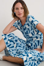 Load image into Gallery viewer, Seasalt B-Wm32710-35374 S/S Veronica Dress Torn Shapes Sailor
