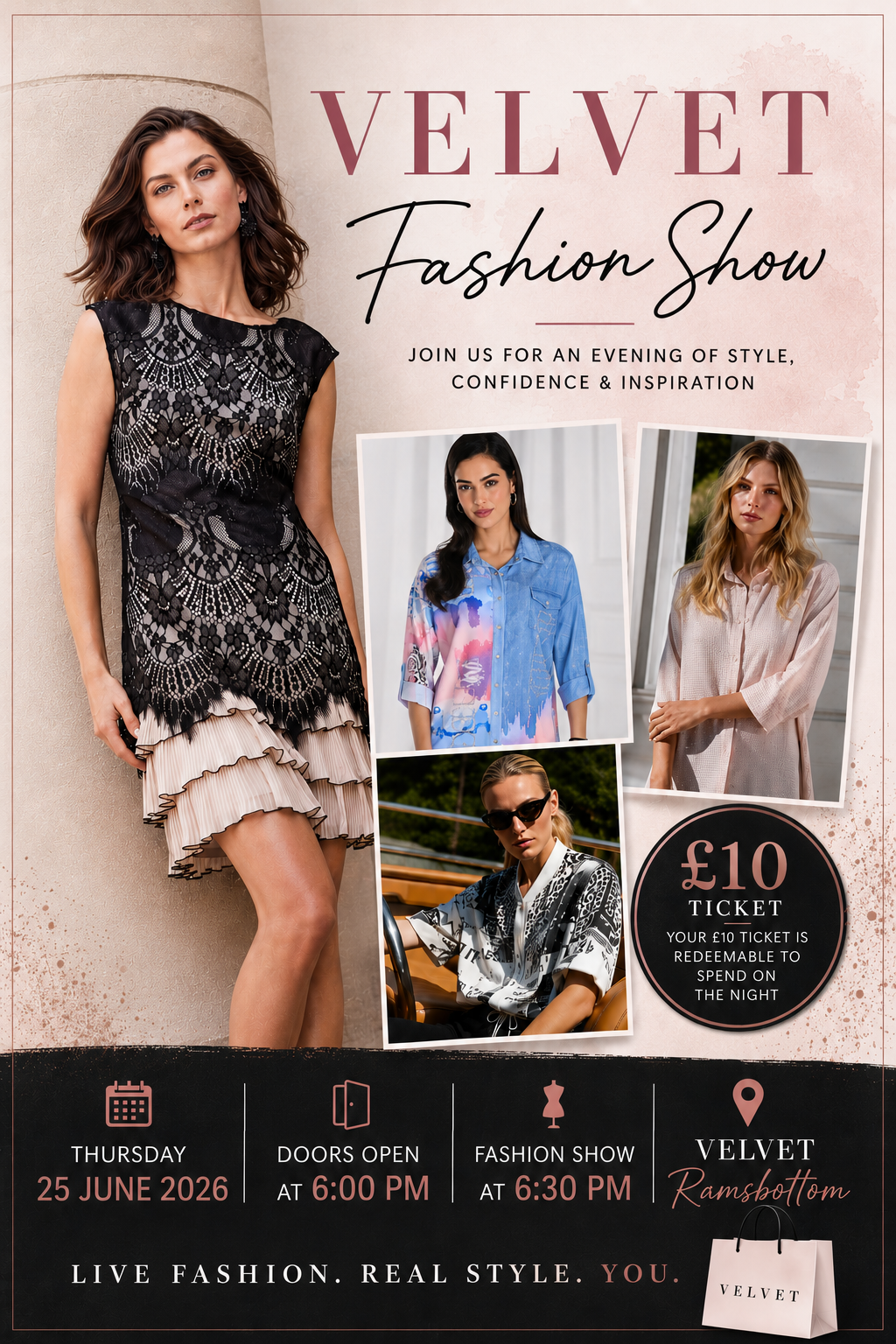 Velvet Fashion Show – Velvet Ramsbottom