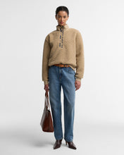 Load image into Gallery viewer, Barbour Lfl0086 Barbour Fawne Fleece   Warm Tr
