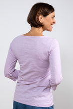 Load image into Gallery viewer, Lily &amp; Me Lm24057lv Monica top 3/4 sleeve plain

