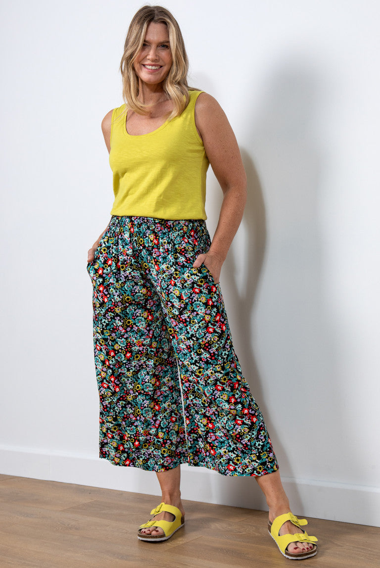Lily & Me Lm24093b Evie Trouser wild flower