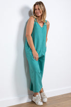 Load image into Gallery viewer, Lily &amp; Me Lm24122sg Erca jumpsuit plain slub colour
