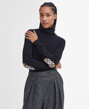 Load image into Gallery viewer, Barbour Lkn1077bk92 Barbour Pendle Knit    Black/H

