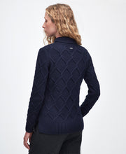 Load image into Gallery viewer, Barbour Lkn1170ny73 Barbour Burne Roll Kni Navy
