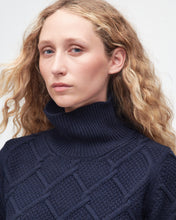 Load image into Gallery viewer, Barbour Lkn1170ny73 Barbour Burne Roll Kni Navy
