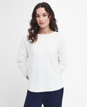 Load image into Gallery viewer, Barbour Lkn1423wh52 Barbour Marine Knit    Cloud
