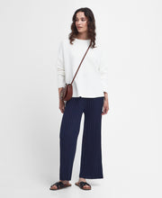 Load image into Gallery viewer, Barbour Lkn1423wh52 Barbour Marine Knit    Cloud
