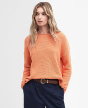 Load image into Gallery viewer, Barbour Lkn1423ye72 Barbour Marine Knit    Apricot
