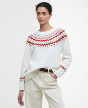 Load image into Gallery viewer, Barbour Lkn1437wh71 Barbour Tidal Knit Cloud
