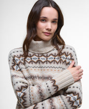 Load image into Gallery viewer, Barbour Lkn1560gy15 Barbour Helen Knit     Birch M
