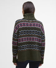 Load image into Gallery viewer, Barbour Lkn1560ol51 Barbour Helen Knit Olive Multi
