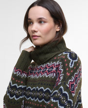 Load image into Gallery viewer, Barbour Lkn1560ol51 Barbour Helen Knit Olive Multi
