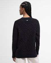 Load image into Gallery viewer, Barbour Lkn1572bk11 Barbour Burne Crew Black
