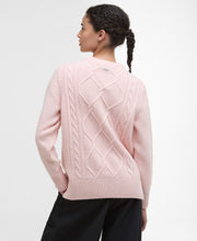 Load image into Gallery viewer, Barbour Lkn1572pi11 Barbour Burne Crew     Pink Bl
