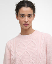 Load image into Gallery viewer, Barbour Lkn1572pi11 Barbour Burne Crew     Pink Bl
