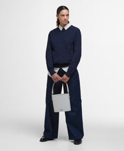 Load image into Gallery viewer, Barbour Lkn1630ny73 Barbour Hartland Crew  Navy
