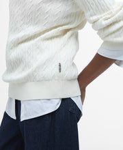 Load image into Gallery viewer, Barbour Lkn1630wh71 Barbour Hartland Crew  Cloud
