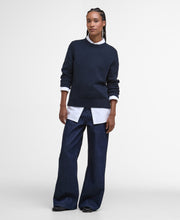 Load image into Gallery viewer, Barbour Lkn1666ny73 RWS Barbour Woodhouse Knit Nav
