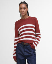 Load image into Gallery viewer, Barbour Lkn1669re74 Barbour Demi Knit      Burnt H
