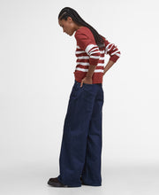 Load image into Gallery viewer, Barbour Lkn1669re74 Barbour Demi Knit      Burnt H
