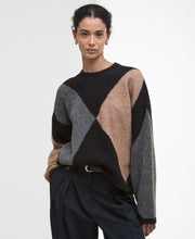 Load image into Gallery viewer, Barbour Lkn1678mi11 Barbour Sabrina Knit   Multi
