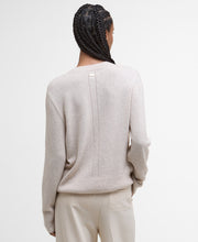 Load image into Gallery viewer, Barbour Lkn1679be11 Barbour Eleanor Knit   Oat
