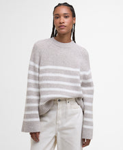 Load image into Gallery viewer, Barbour Lkn1680be11 Barbour Irene Knit     Oat Str
