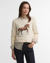 Load image into Gallery viewer, Barbour Lkn1687 Barbour Homeswood Knit Ecru
