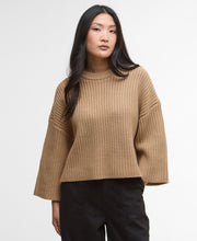 Load image into Gallery viewer, Barbour Lkn1703be31 Barbour Lilian Knit    Militar
