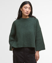Load image into Gallery viewer, Barbour Lkn1703ol51 Barbour Lilian Knit    Olive
