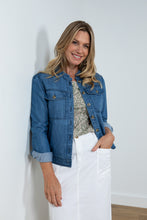 Load image into Gallery viewer, Lily &amp; Me Lm24011 Clovelly jacket denim
