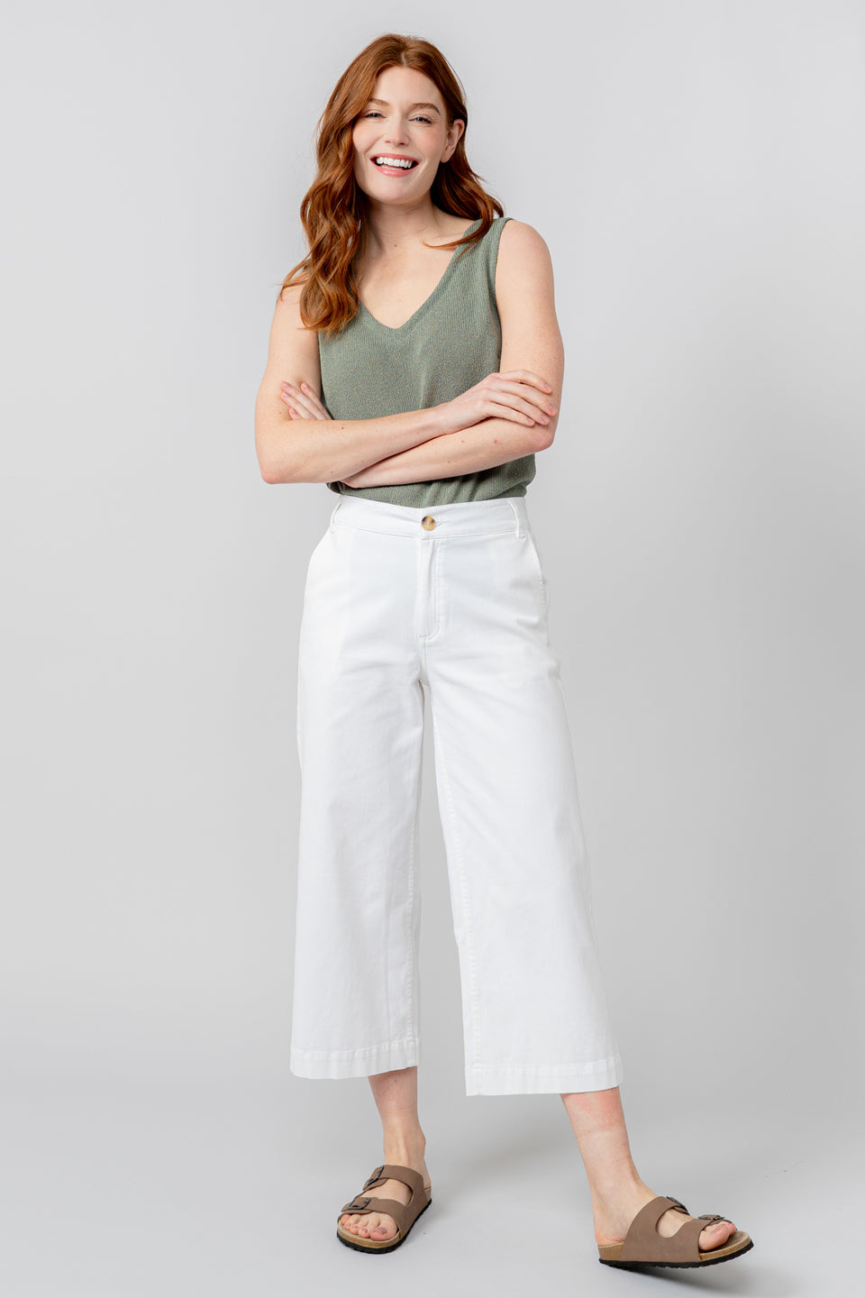 Lily & Me Lm25005w Twill crop trouser