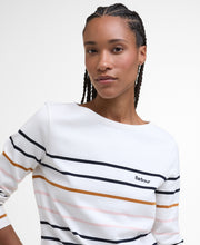 Load image into Gallery viewer, Barbour Lml0894wh73 Barbour Hawkins Top Cloud Stri

