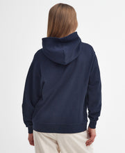 Load image into Gallery viewer, Barbour Lol0592ny73 Barbour Northumb Hood  Navy/Wh
