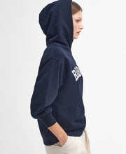 Load image into Gallery viewer, Barbour Lol0592ny73 Barbour Northumb Hood  Navy/Wh
