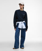 Load image into Gallery viewer, Barbour Lol0623ny73 Barbour Bede OS Sweat  Navy
