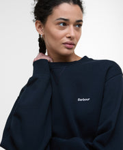 Load image into Gallery viewer, Barbour Lol0623ny73 Barbour Bede OS Sweat  Navy
