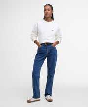 Load image into Gallery viewer, Barbour Lol0623wh71 Barbour Bede OS Sweat  Cloud
