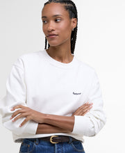 Load image into Gallery viewer, Barbour Lol0623wh71 Barbour Bede OS Sweat  Cloud
