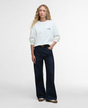Load image into Gallery viewer, Barbour Lol0644wh71 Barbour Harper Sweat   Cloud
