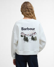 Load image into Gallery viewer, Barbour Lol0644wh71 Barbour Harper Sweat   Cloud
